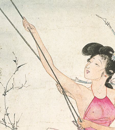 长清-胡也佛的仕女画和最知名的金瓶梅秘戏图